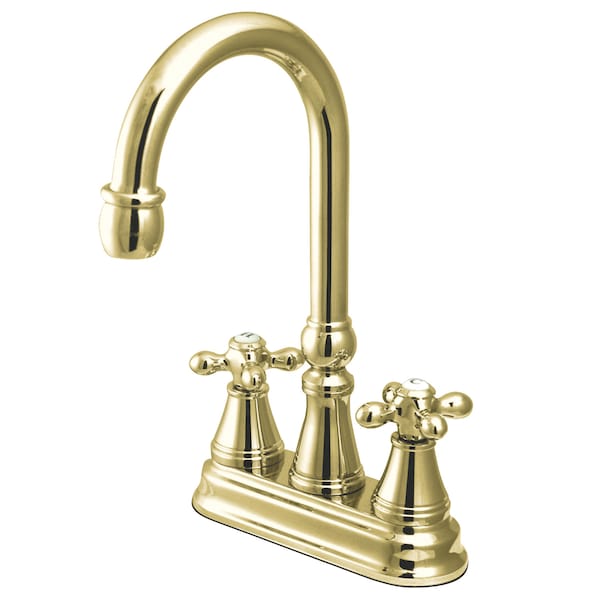 Bar Faucet, Polished Brass